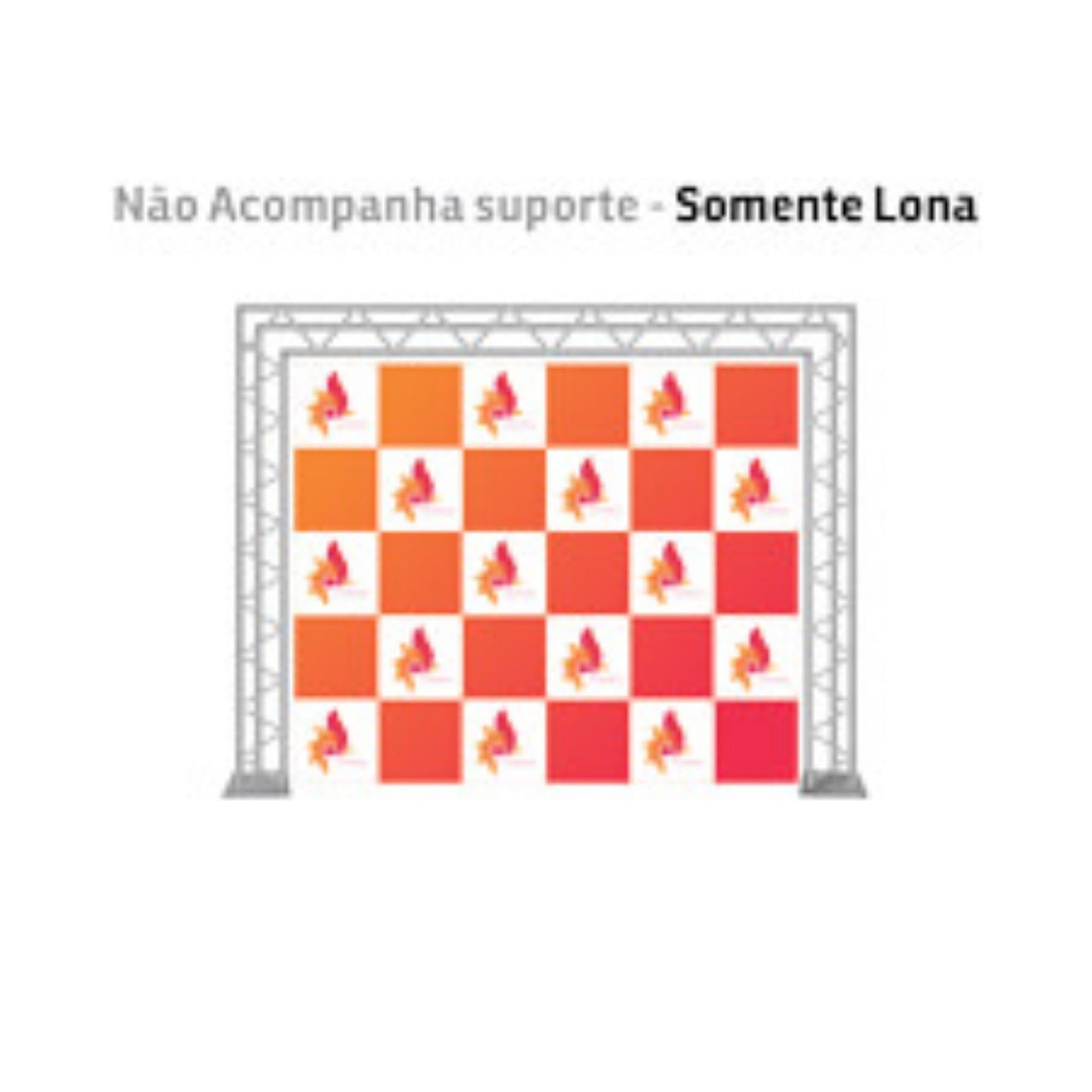 Backdrop Super Titanium 280g - 3x2.5m - Lona Brilhante
