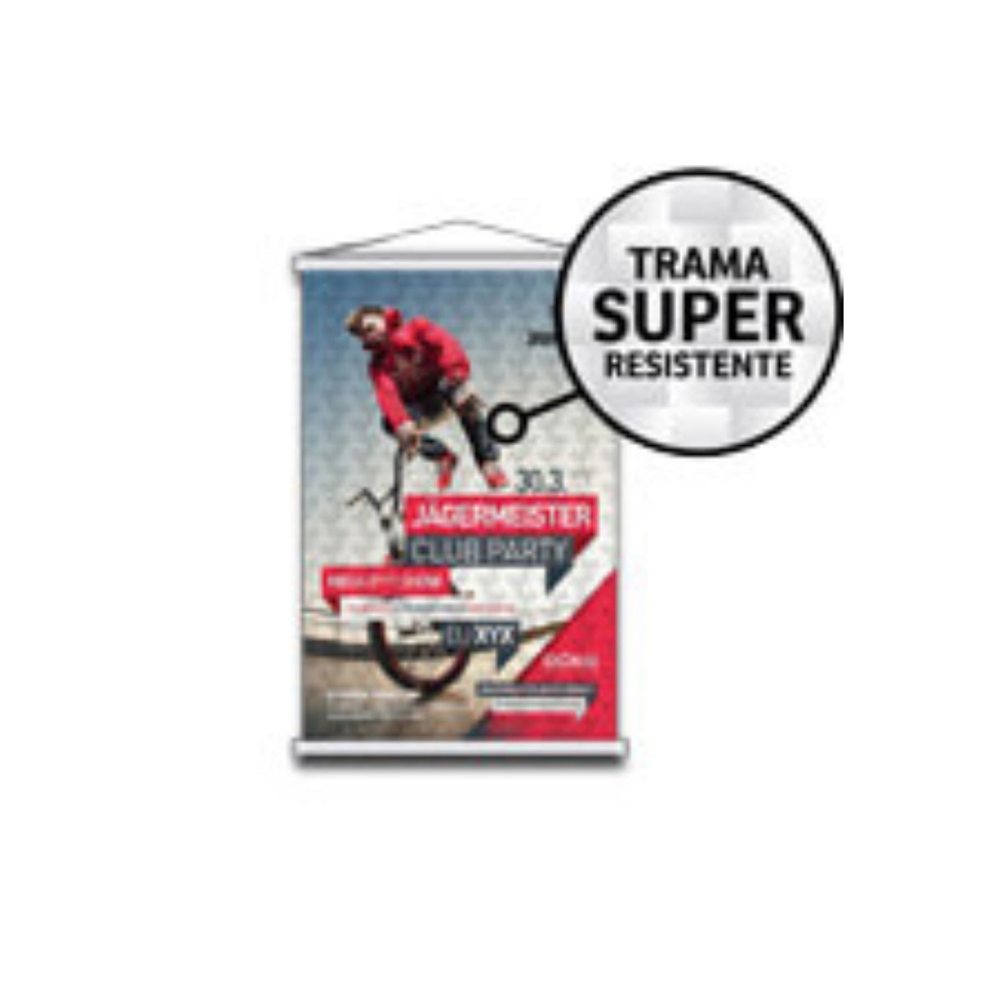 Banner Super Titanium 280g - 40x60cm - Brilho | Gráfica Reiis