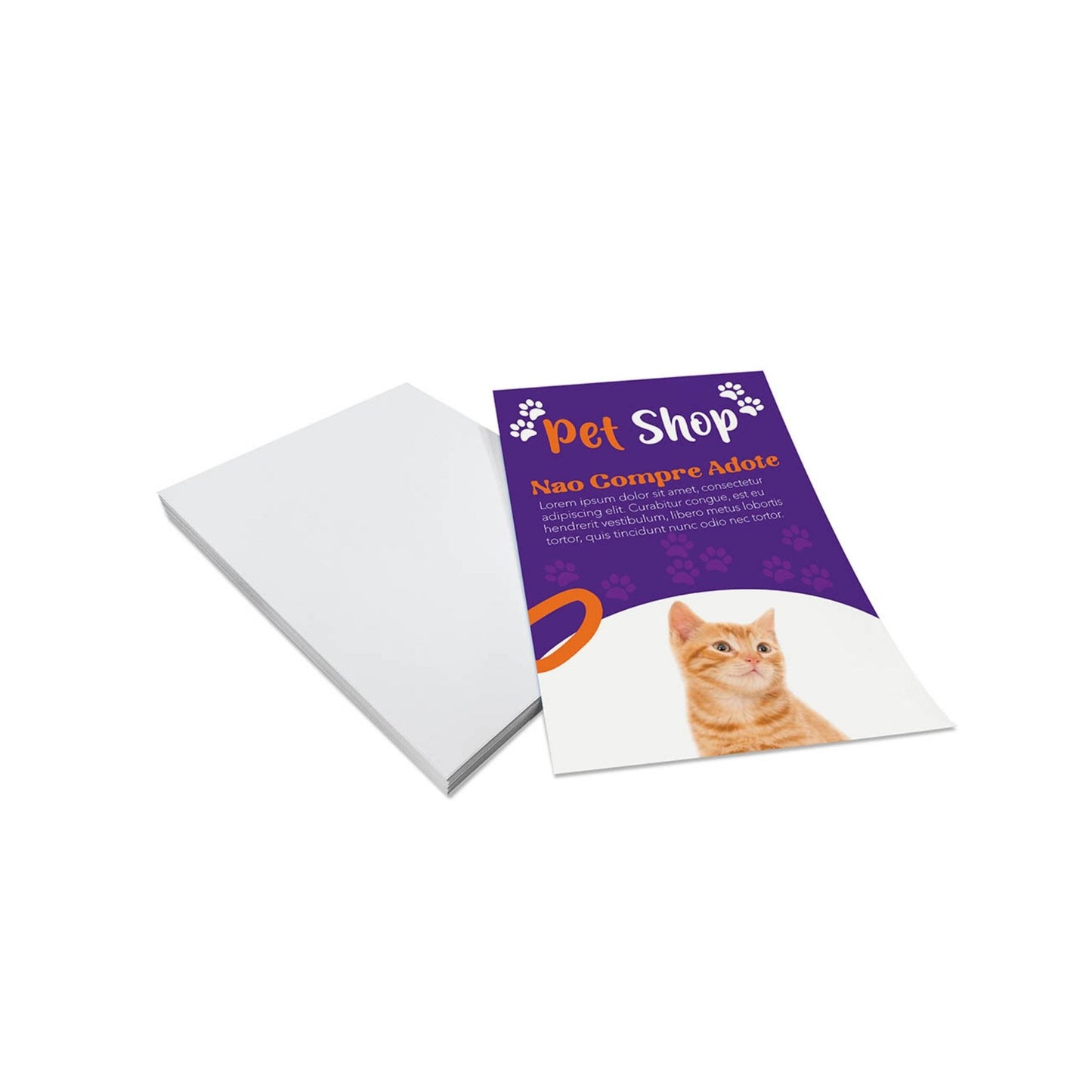 Panfleto Couchê 70g 100x150mm 4x0 – 2500un