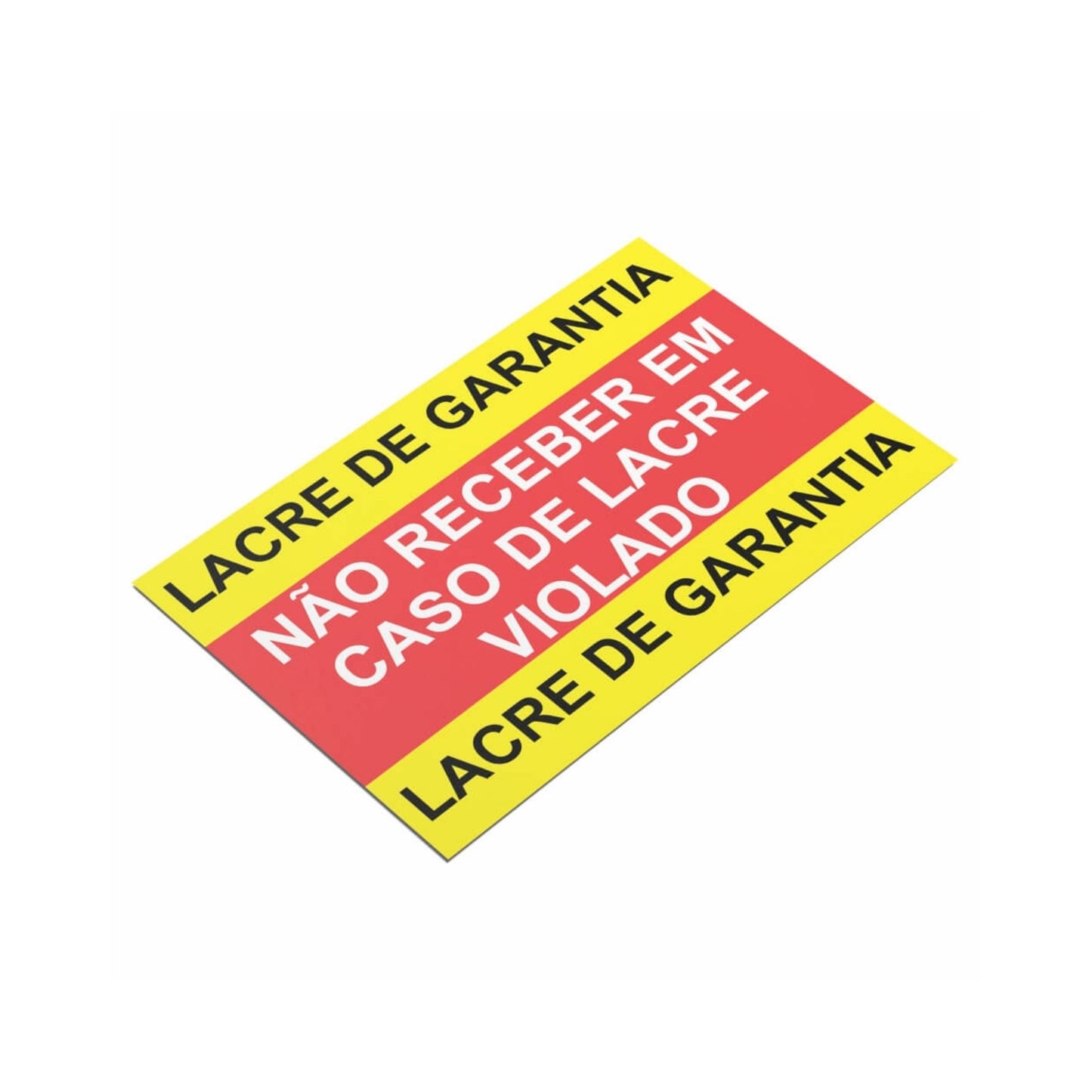 Adesivo Casca de Ovo 15x35mm - 176un - Lacre de Segurança | Gráfica Reiis
