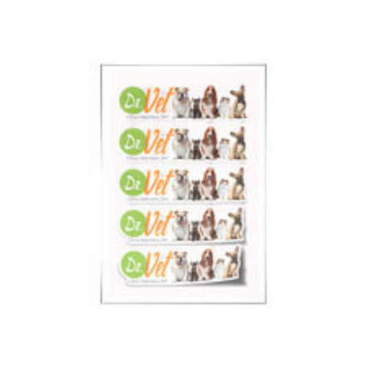 Adesivo Papel 80g em Folha 33x48cm - Corte Especial Opcional - 5un