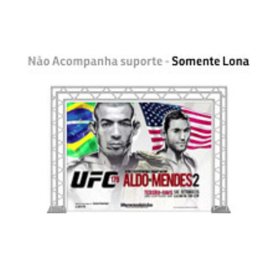 Backdrop Super Titanium 280g - 4x3m - Lona Brilhante