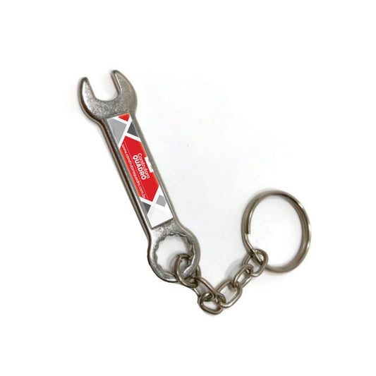 Chaveiro Resinado Metal Chave de Boca Personalizado – 10un