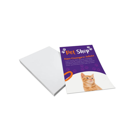 Panfleto Couchê 70g 100x150mm 4x0 – 2500un