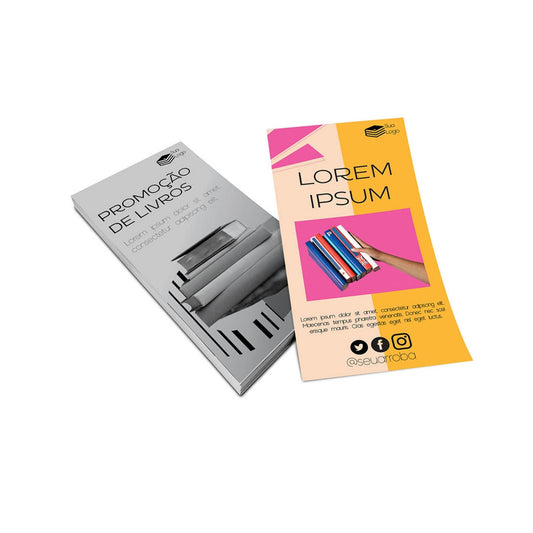 Panfleto Couchê 70g 100x200mm 4x1 – 5000un