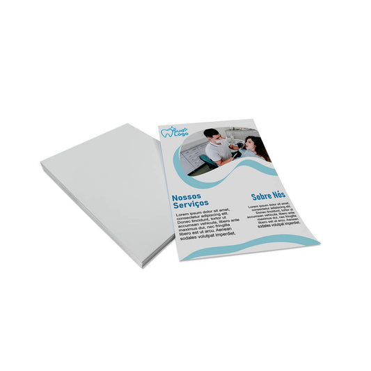 Panfleto Couchê 70g 200x300mm 4x0 – 5000un