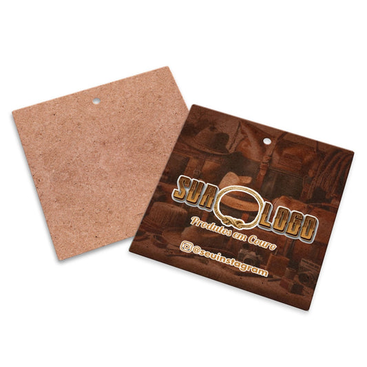 Tag Kraft 250g com Tinta Branca – 1000 unidades – 4x0