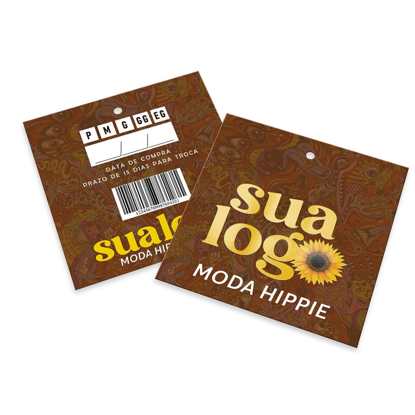 Tag Couchê 300g Verniz Localizado Frente – 500unid