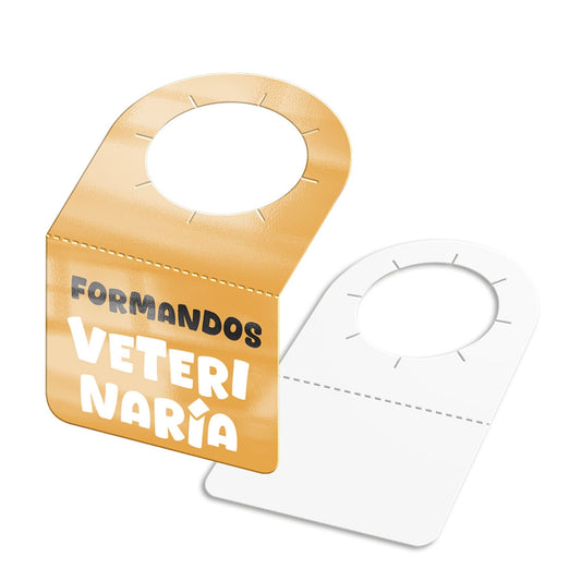 Tag para Garrafa Couchê 250g Verniz UV Frente – 1000unid