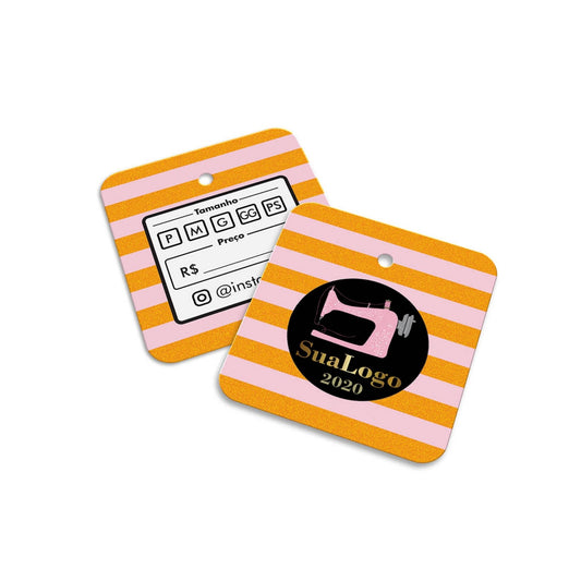 Tags Couchê 300g Sem Verniz e Sem Laminação – 50 unid | 4x4